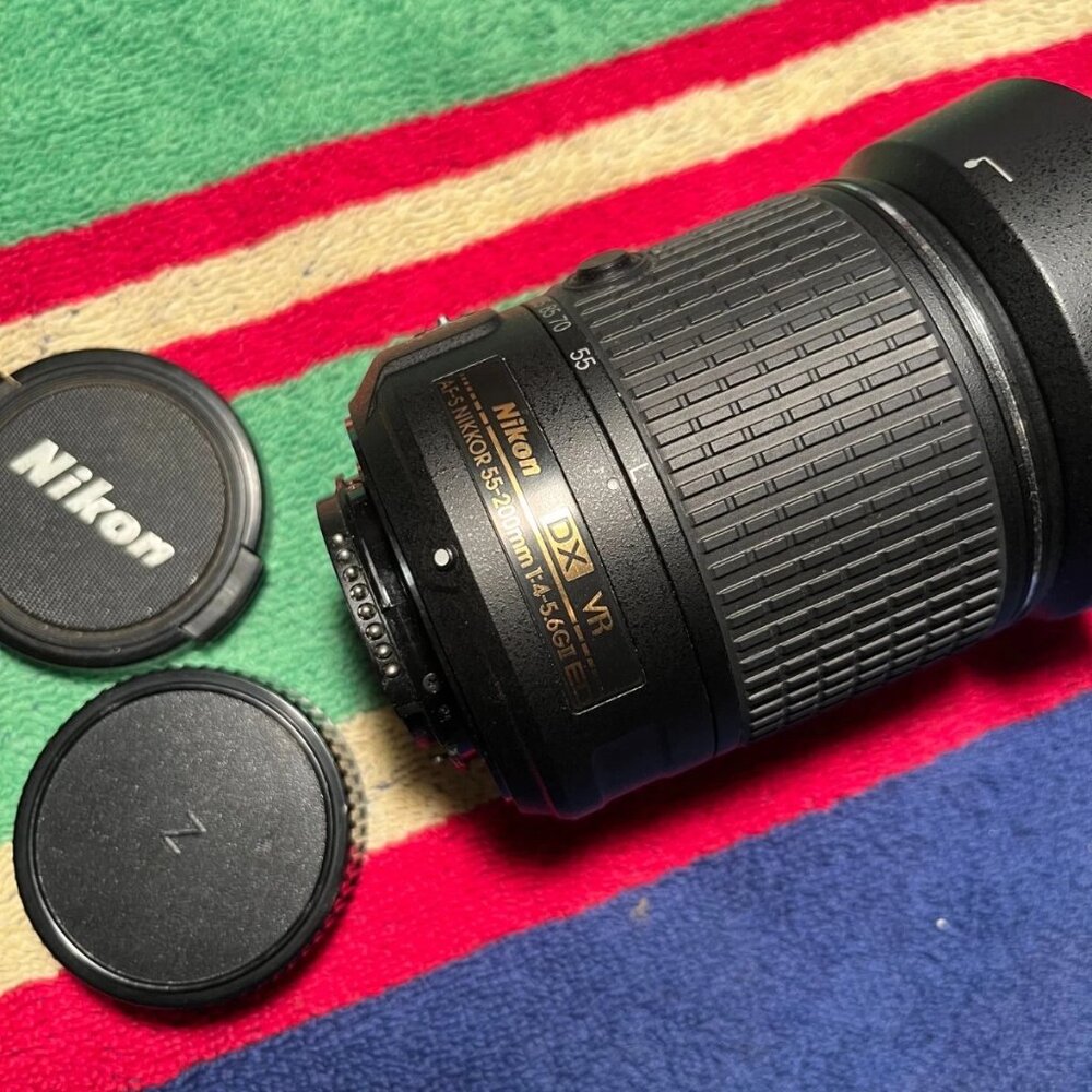 nikkon af-s dx nikkor 55-200 4-5.6 g ed vr